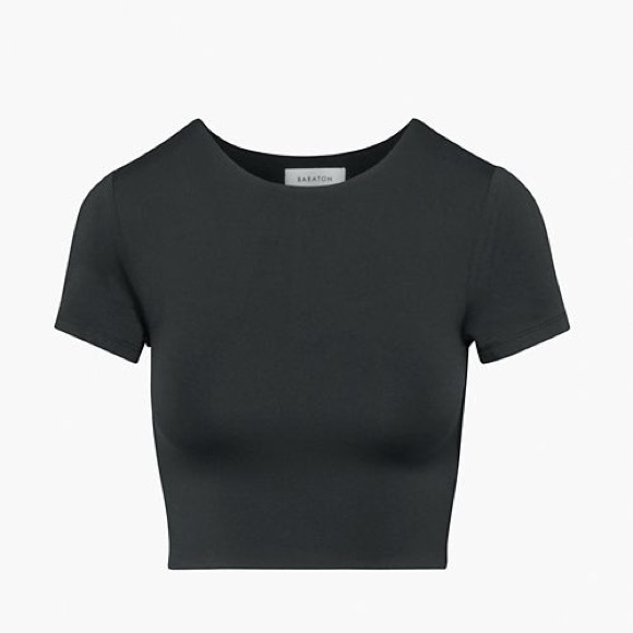 Aritzia Babaton Contour Crew Crop Top - Picture 1 of 4
